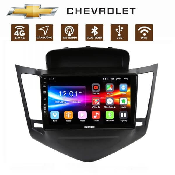 Màn Hình Android Xe Chevrolet Cruze và Lacetti